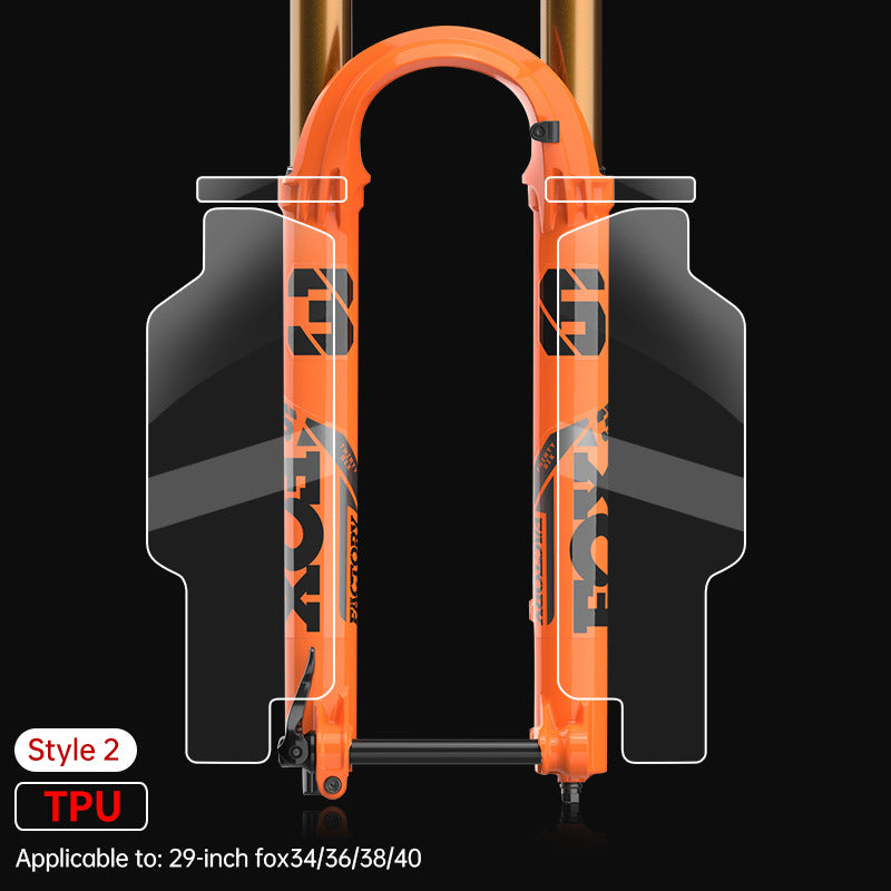 Bike fork protective stickers, mountain bike protective film, scratch-resistant stickers, bicycle fork decals - V.I.P Digital Presence