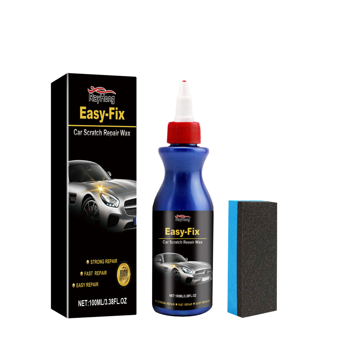 Car Scratch Repair Wax, Automotive Paint Scratch Repair Abrasive Polishing Coating Finish Maintenance - V.I.P Digital Presence