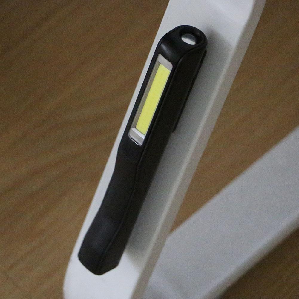 COB LED Mini Pen MultifunctionTorch Inspection Lamp Pocket Flashlight with Clip Magnet Lanterna,Use AAA