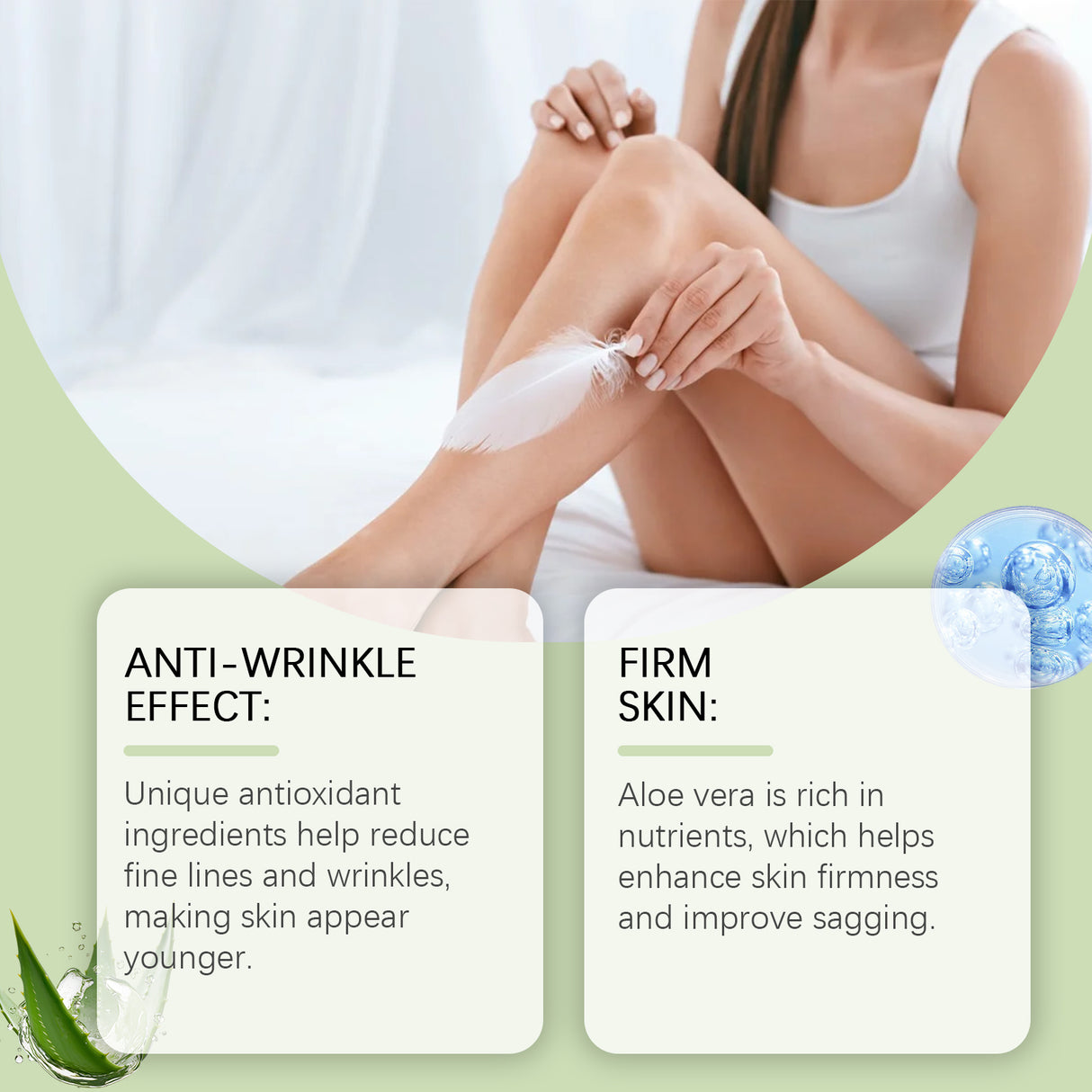 Aloe Vera Firming Moisturizer, Gentle Moisturizing Facial Skin Glow Moisturizing Cream - V.I.P Digital Presence