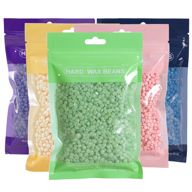 10pcs Hair Removal Hard Wax Beans, 100g Bag, Suitable for Bikini, Underarms, and Full Body, Hot Wax Depilation - V.I.P Digital Presence