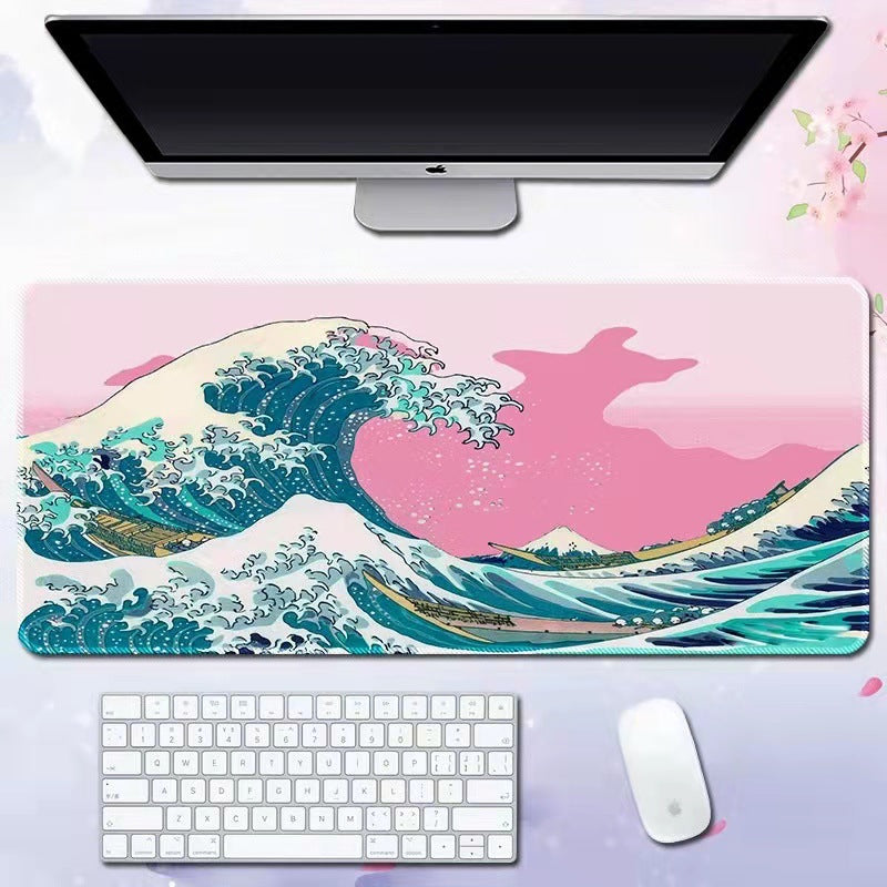 Wave mouse pad advertising game keyboard pad desk pad - V.I.P Digital Presence