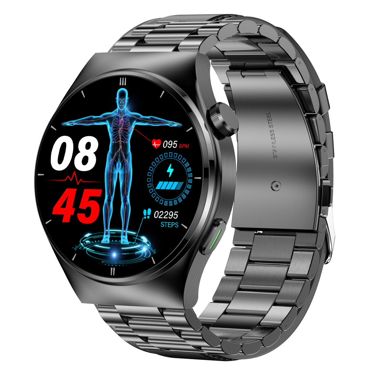 F320 laser therapy Bluetooth call uric acid lipids watch non invasive blood sugar heart rate body temperature smart watch - V.I.P Digital Presence