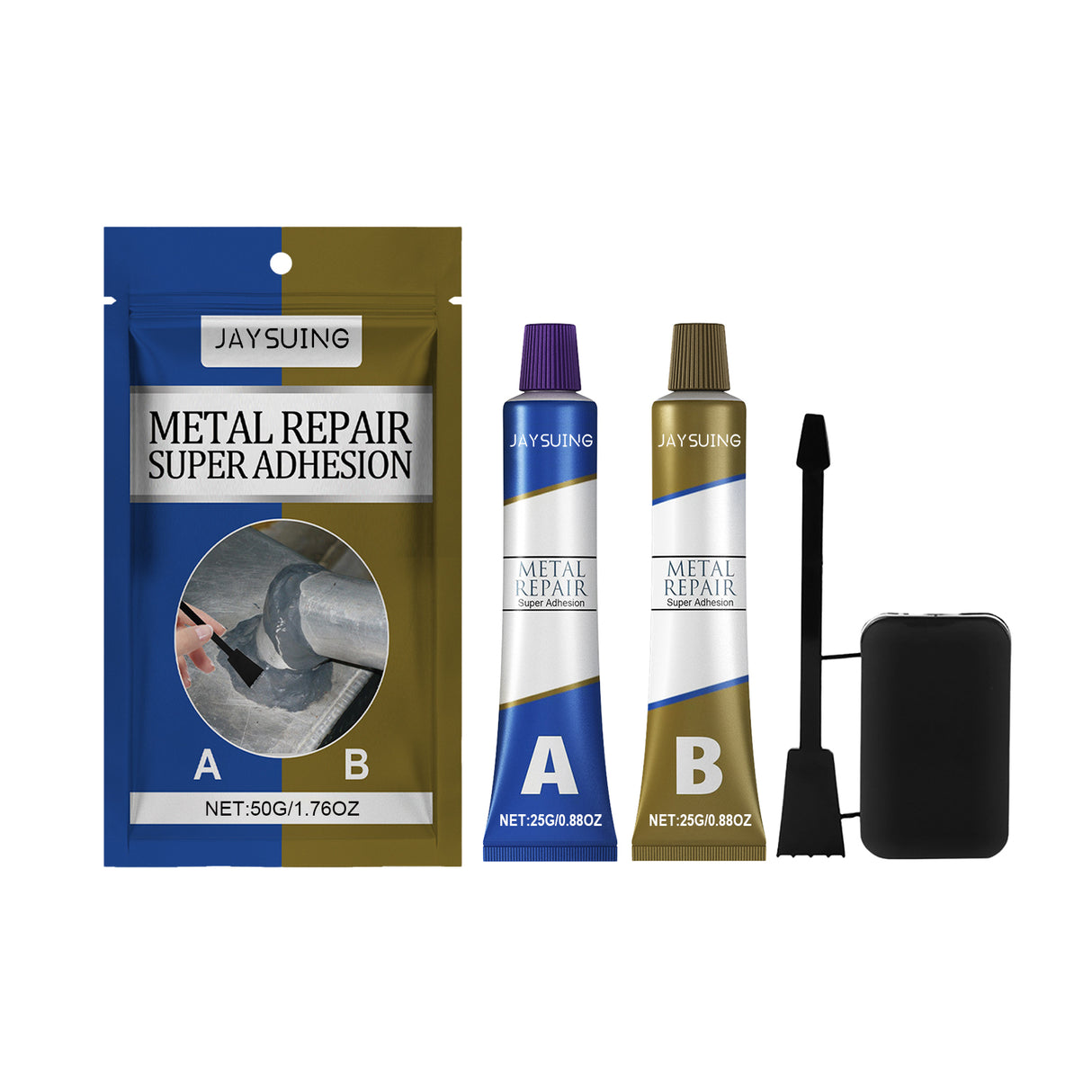 Casting Glue Box Cast Iron Sealant Ab Sealant Sealant Leak Repair Plugging Metal Bonding - V.I.P Digital Presence