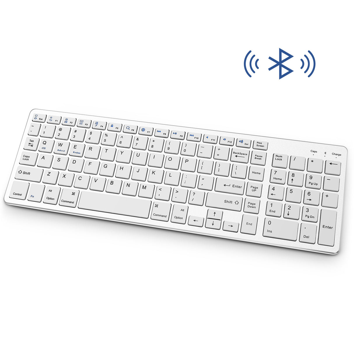 Suitable for iPad tablet Miaokong keyboard mobile phone wireless charging Bluetooth keyboard - V.I.P Digital Presence