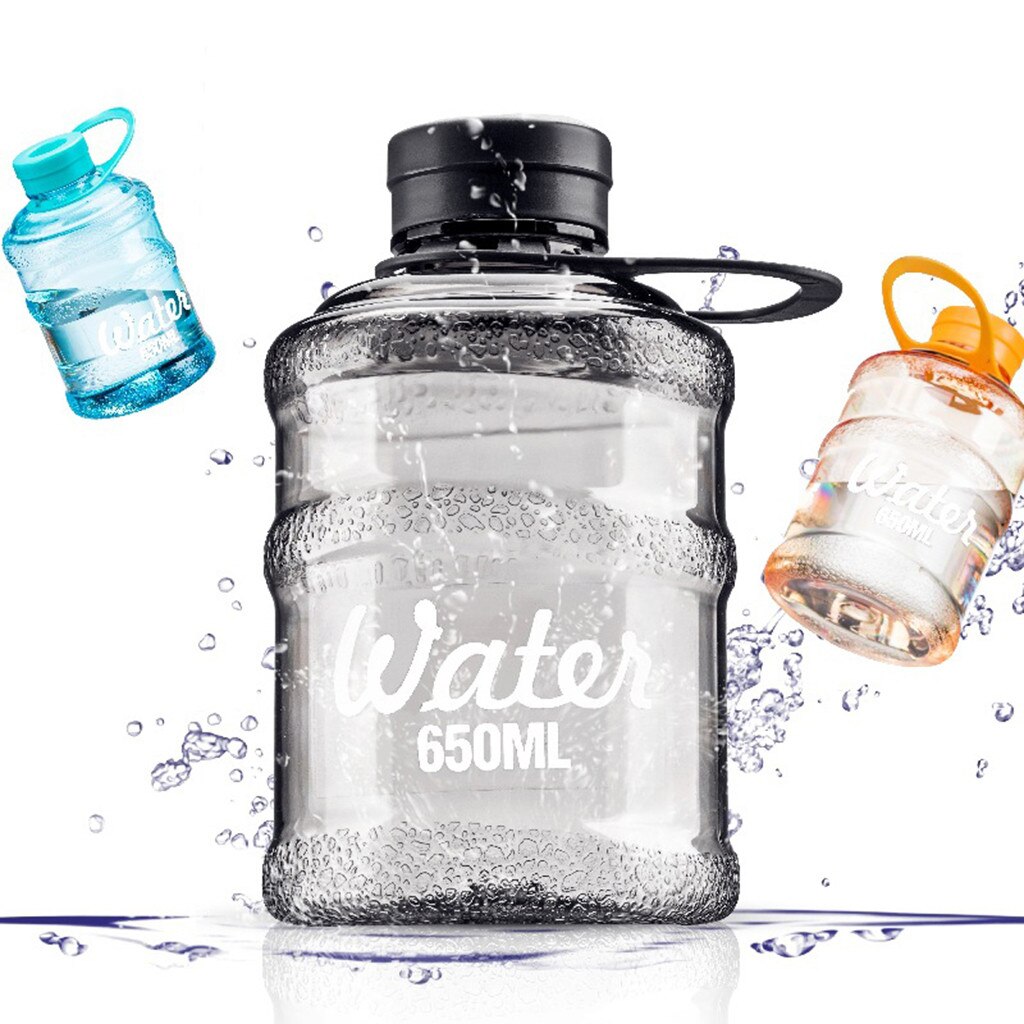 650ml Larg Size Sports Water Bottle Portable Plastic Spray Bottle Leakproof Travel Cup - V.I.P Digital Presence