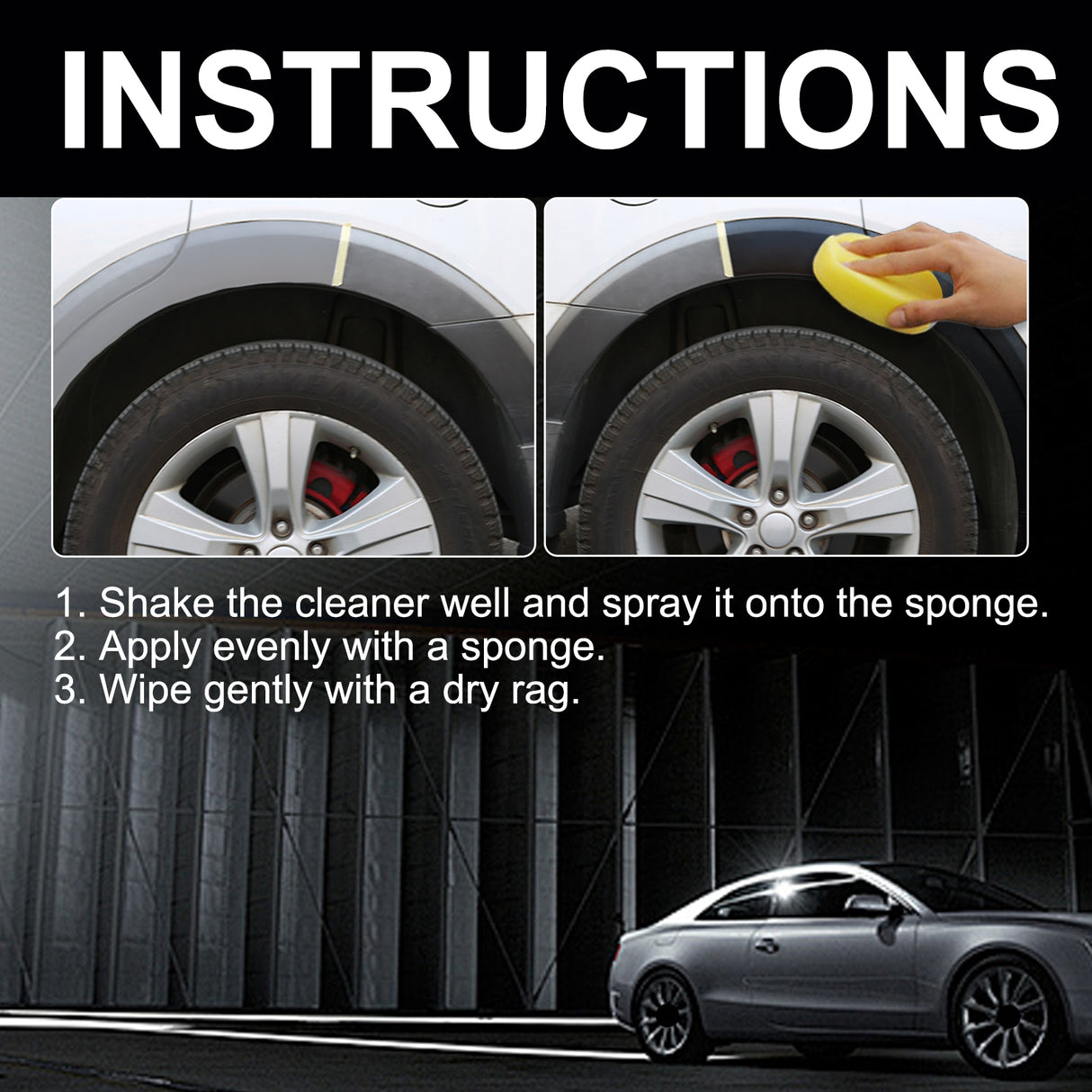 Polish Spray, Wash Free Clean Decontamination Seat Instrument Panel Cleaner - V.I.P Digital Presence