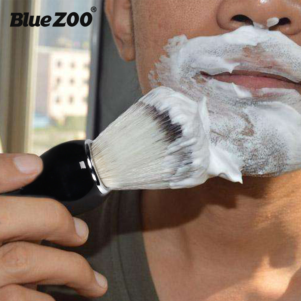 Shaving Brush Shaving Brush Metal Resin Grip Bluezoo Men's Care - V.I.P Digital Presence