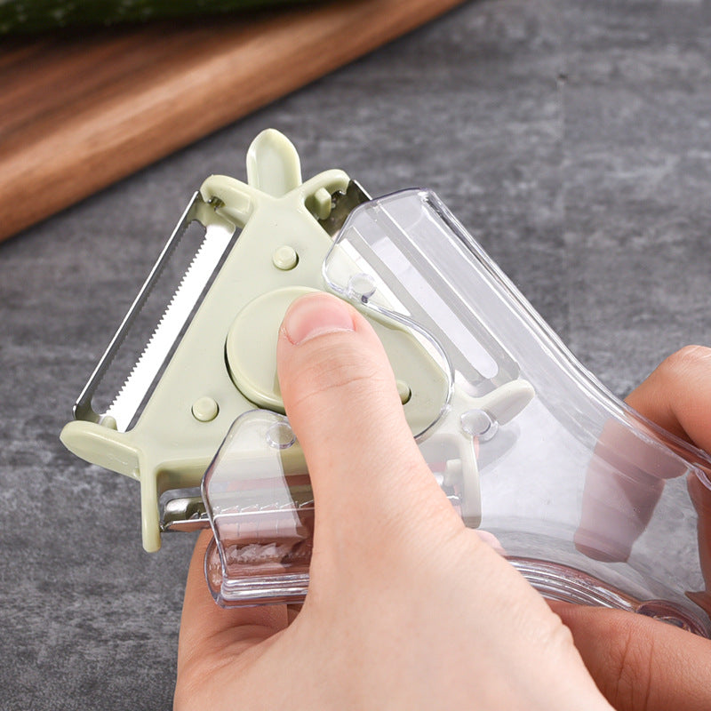 3-in-1 Practical Peeler Grater Three Blade Standard Serrated Fall Prevention Wear-resisting Kitchen Tool - V.I.P Digital Presence