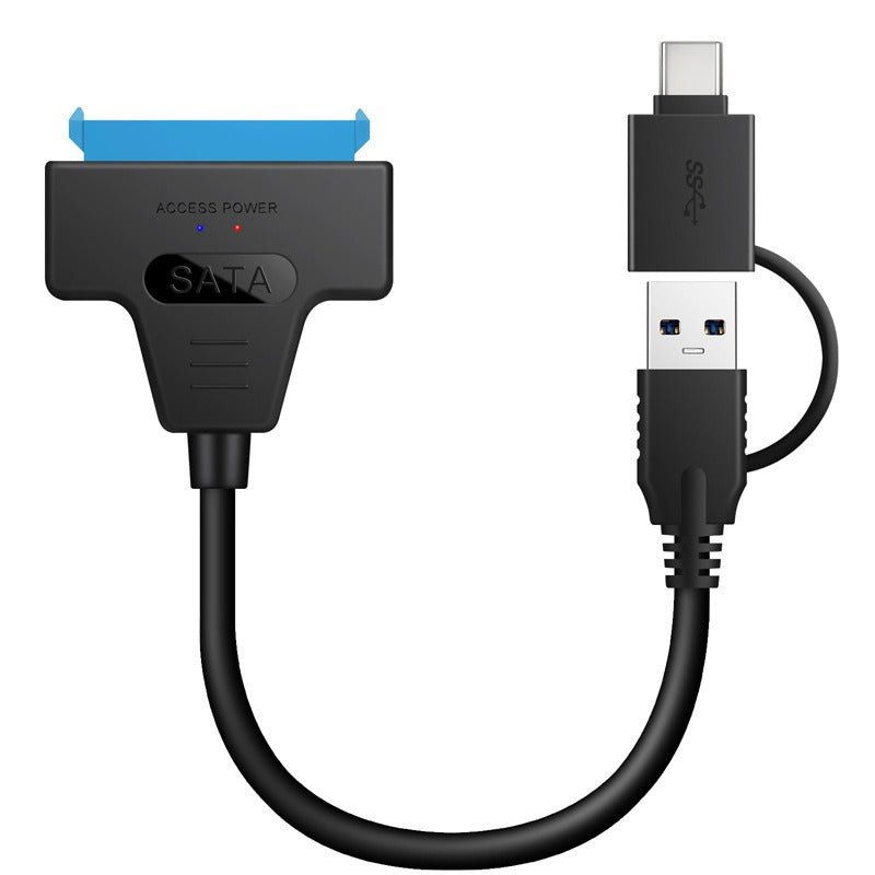 USB 3.0 USB C to SATA Easy Drive Cable Hard Disk Adapter Cable 2-in-1 Easy Drive Cable 50CM - V.I.P Digital Presence