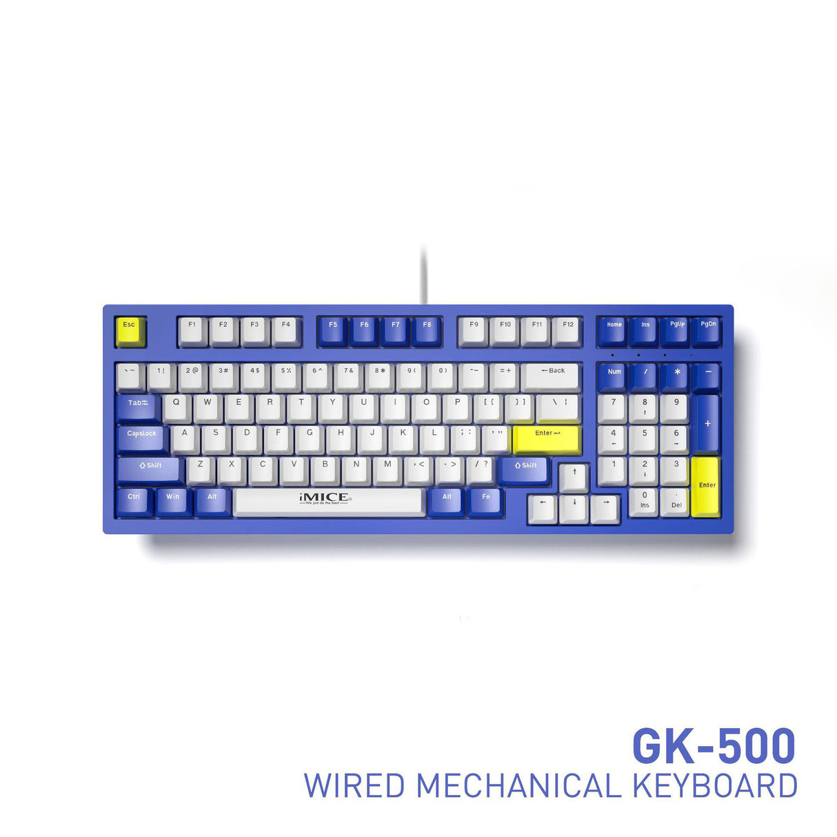 Wired green axis, red axis, tea axis, black axis mechanical keyboard, e-sports game keyboard - V.I.P Digital Presence