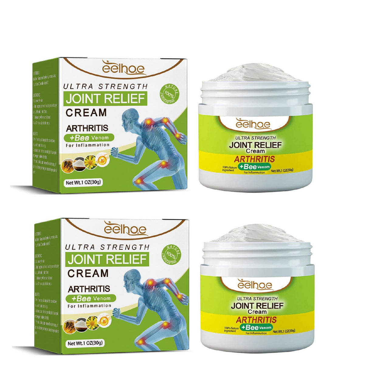 Joint Relief Cream, Soothe Sore Joints Muscles Swollen Legs And Body Massage Treatment Cream - V.I.P Digital Presence