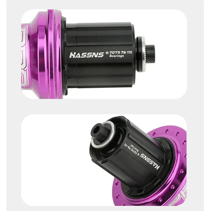 HASSNS PRO7 MTB Hub 32 Holes Bearing Bike Freehub Rear Hub Quick Release 32H Four Palin 7 8 9 10 11 12 Speed 6 Pawl Hubs - V.I.P Digital Presence