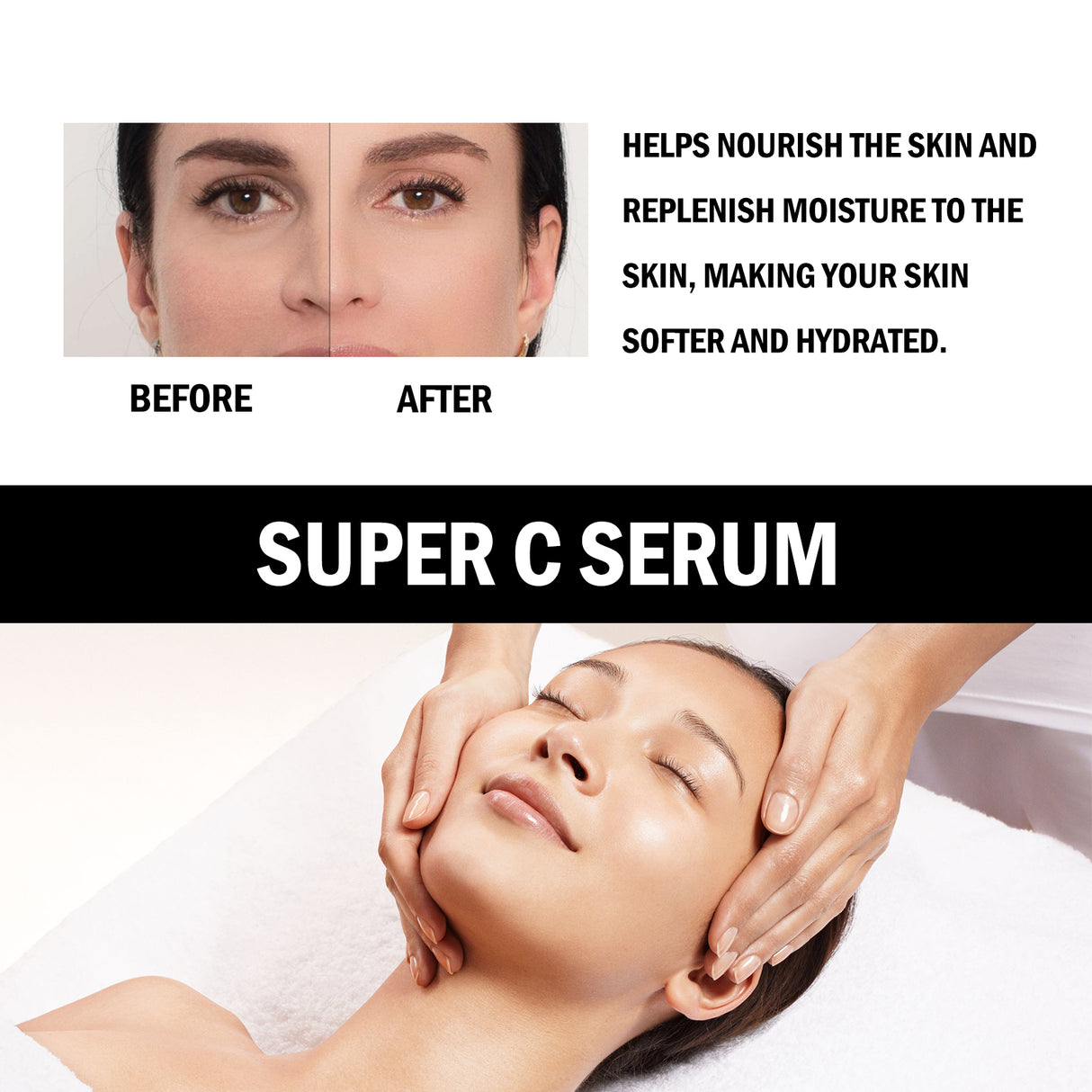 Super C Serum, Refresh The White Skin Hydrating Moisture Soft Delicate Skin Essence - V.I.P Digital Presence