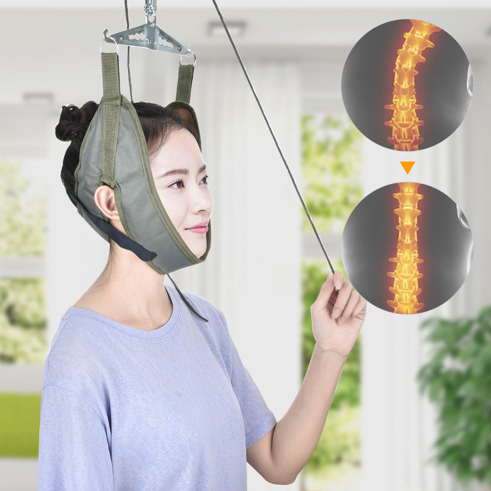 HailiCare Cervical Traction Frame Portable Hook Neck Correction Frame Neck Stretcher - V.I.P Digital Presence