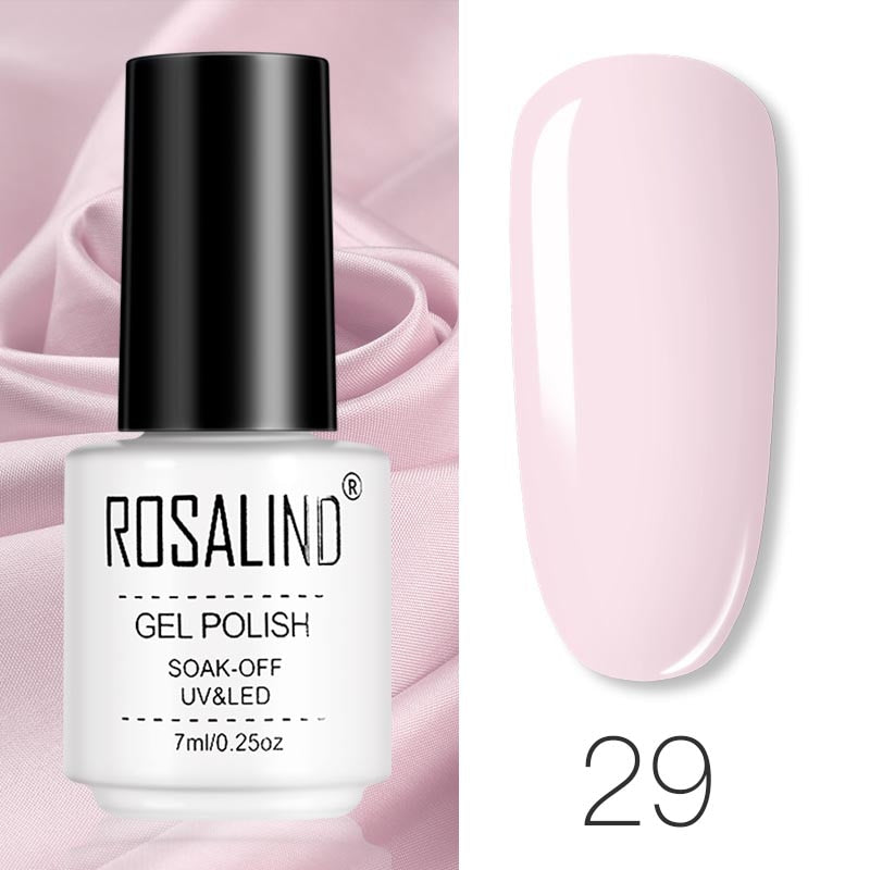 ROSALIND Gel Polish Set Manicure for Nails Semi Permanent Vernis top coat UV LED Gel Varnish Soak Off Nail Art Gel Nail Polish - V.I.P Digital Presence