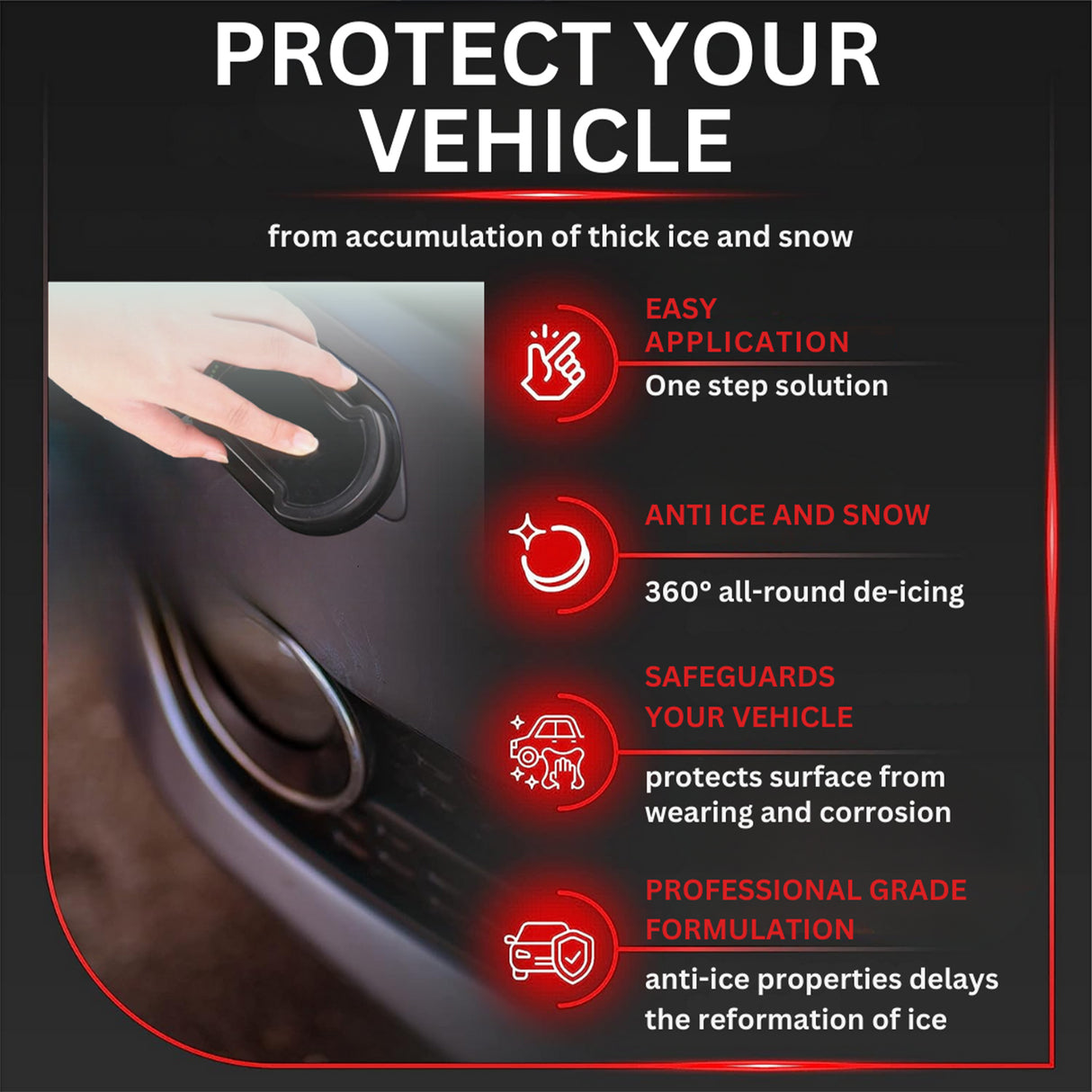 Sponge For Car Glass Hydrophobic Snow Defroster For Car Portable Deicing Cleaning Sponge - V.I.P Digital Presence