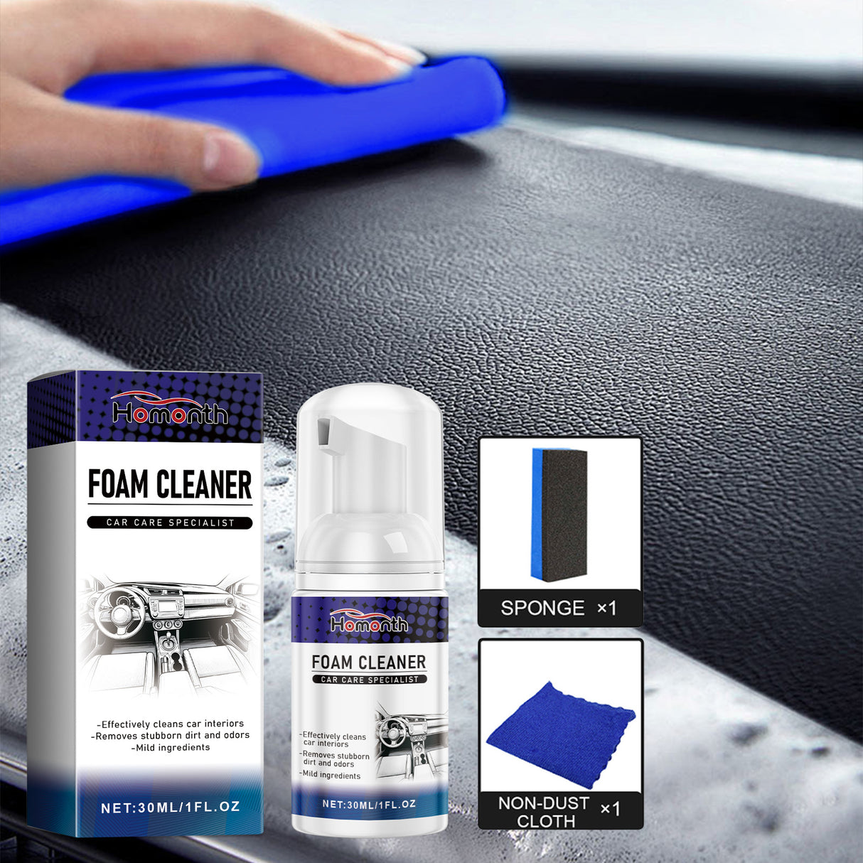 Car Interior Cleaner, Car Interior Seat Cleaning And Maintenance Brightening Decontamination Refurbishing Agent - V.I.P Digital Presence