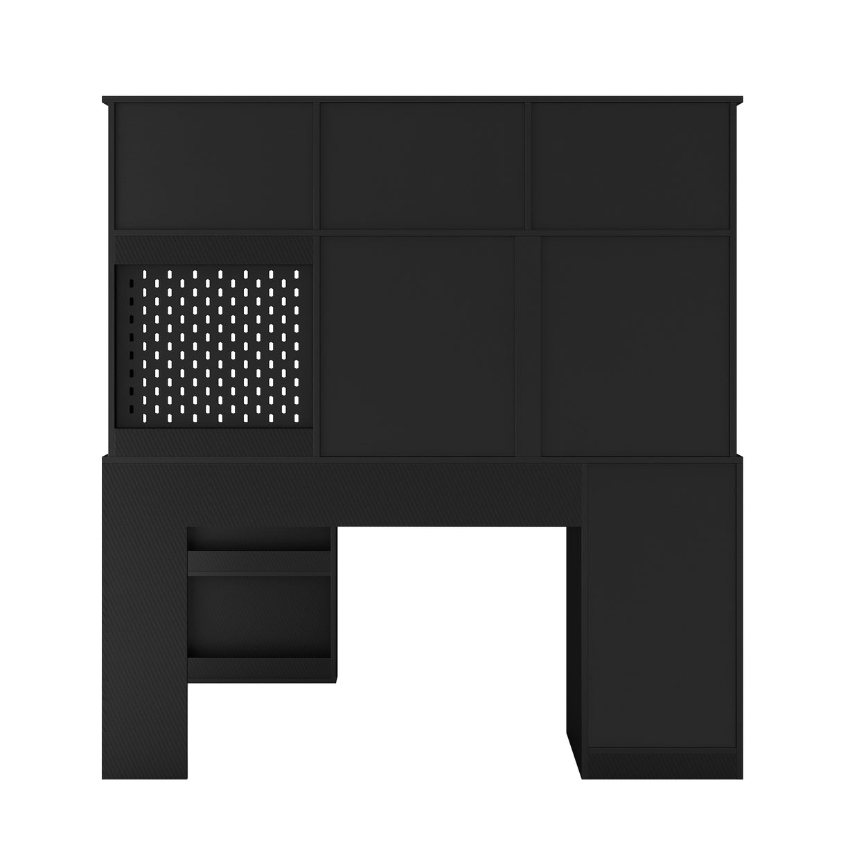 Writing desk with drawer bookshelf and charger, modern L-shaped desk with storage space, corner gaming computer desk - V.I.P Digital Presence