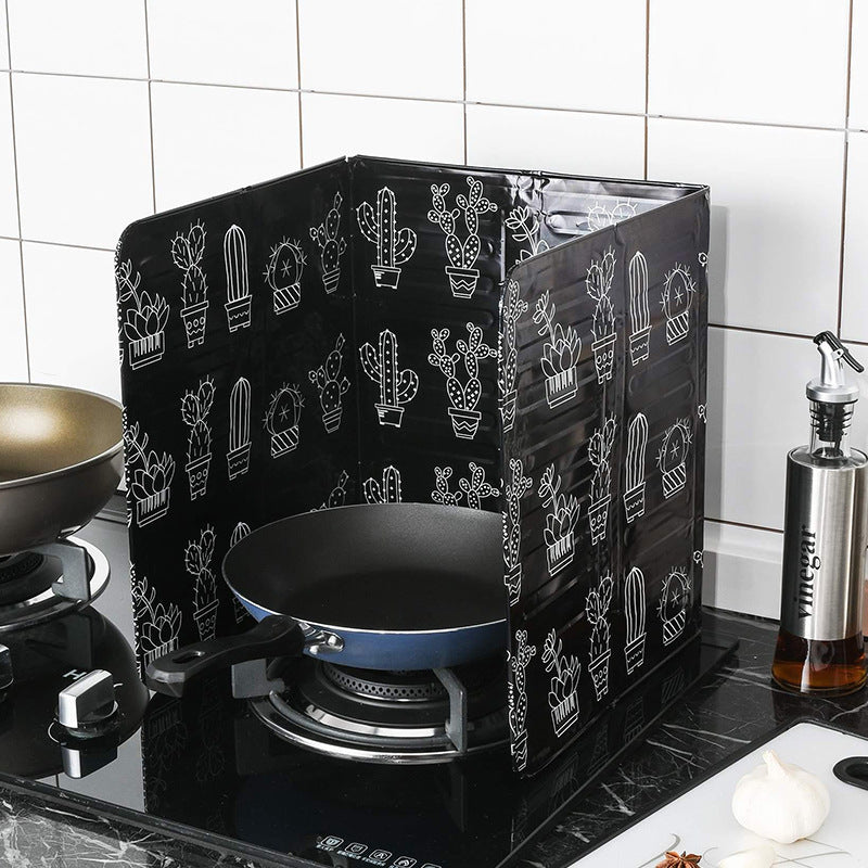 Kitchen Oil-Proof Baffle Thickened Aluminum Foil Insulation Oil-Proof Stove Cooking Cooking Oil-Fume Clapboard Oil-Proof Baffle - V.I.P Digital Presence
