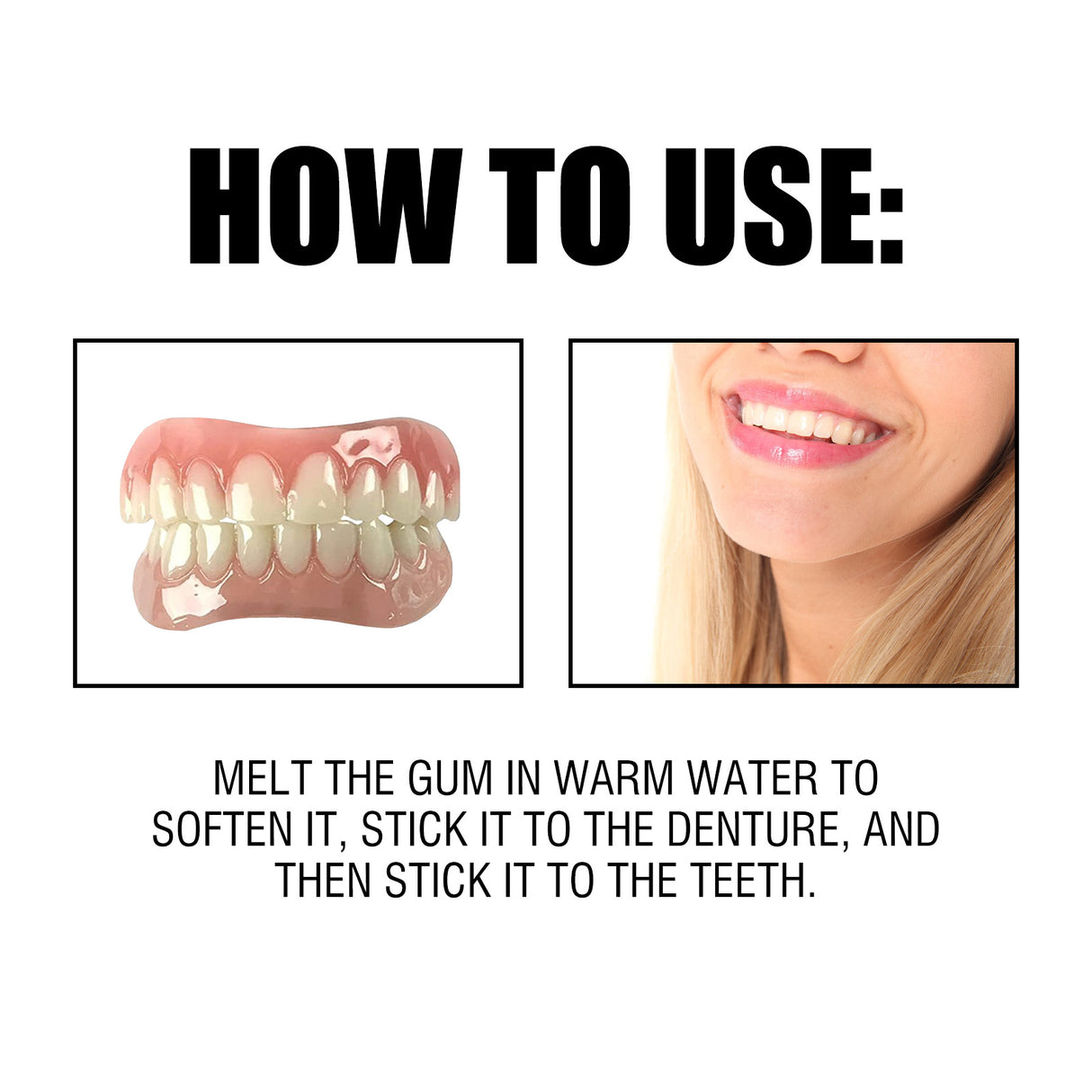 Soft Denture Reline Kit, Denture Set With Interdental Fillings And Braces - V.I.P Digital Presence