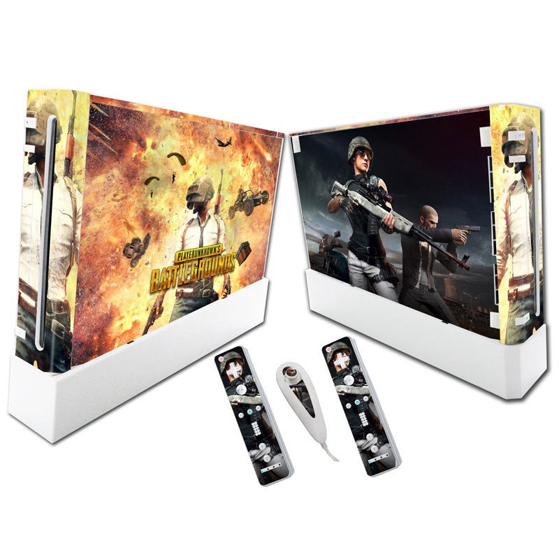 Suitable for WII stickers wii console cartoon protective film Spider-Man Fortress Night multiple styles without leaving glue - V.I.P Digital Presence