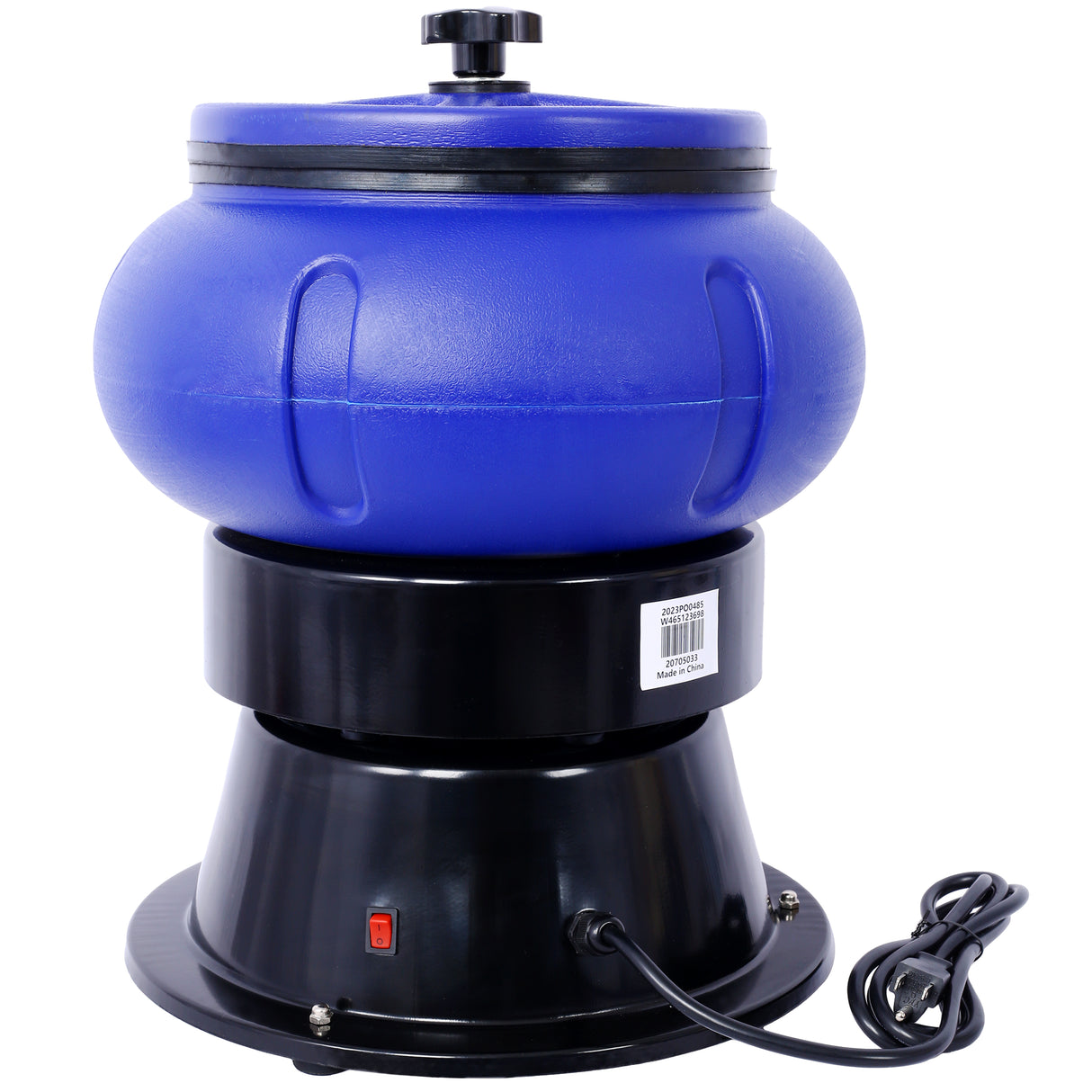Electric 18 Lbs Vibratory Tumbler Vibratory Tumbler Bowl for Polishing Metal - V.I.P Digital Presence