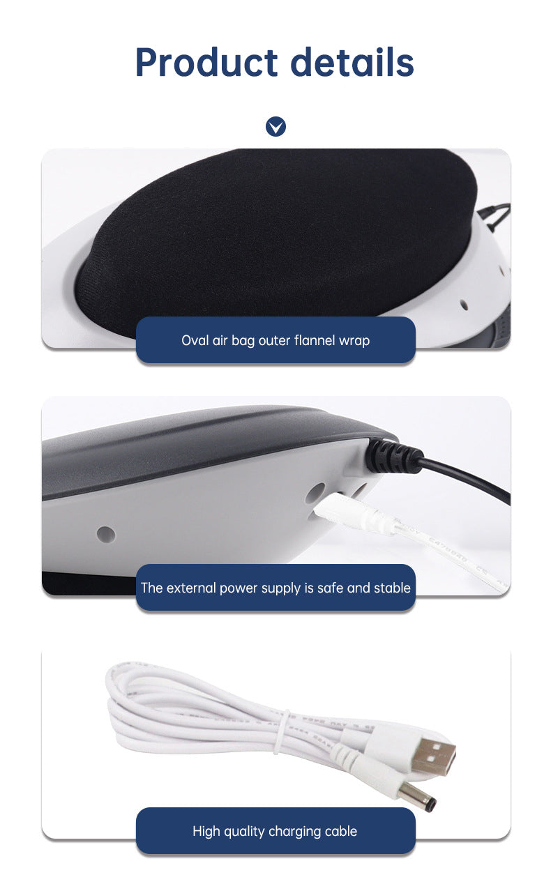 Waist Massager Lumbar Traction Inflatable Hot Compress Back Cervical Stretcher Massage Air Pressure Reduce Relief Pain - V.I.P Digital Presence