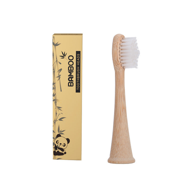 Bamboo toothbrush head compatible with Philips HX3/6/9 series electric toothbrush DuPont hair bamboo toothbrush head - V.I.P Digital Presence