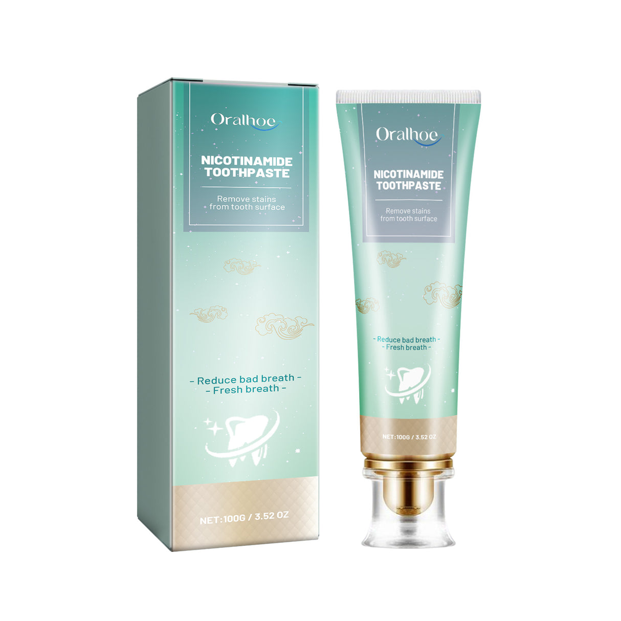 Nicotinamide Toothpaste, Whitening Teeth Clean Tartar Yellow Teeth Fresh Breath Care For Oral Toothpaste - V.I.P Digital Presence