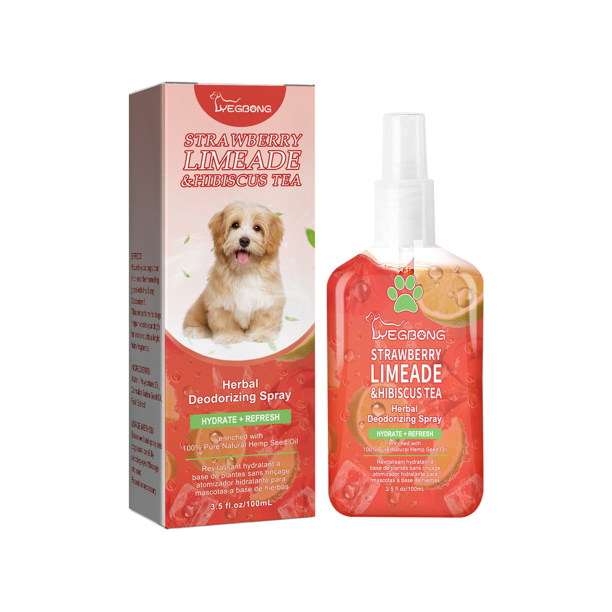 Pet Deodorant Spray, Indoor Cat And Dog Deodorizer Stay Fragrance Refreshing Spray - V.I.P Digital Presence