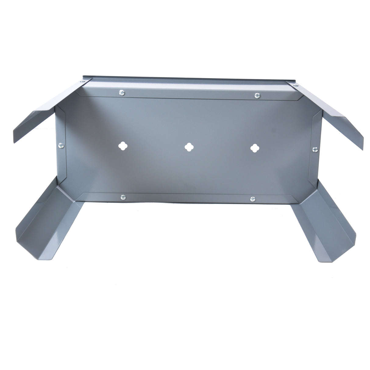 Elevated garden bed, metal elevated outdoor flowerpot box, suitable for backyard and terrace, large flowerpot Grey + Steel - V.I.P Digital Presence