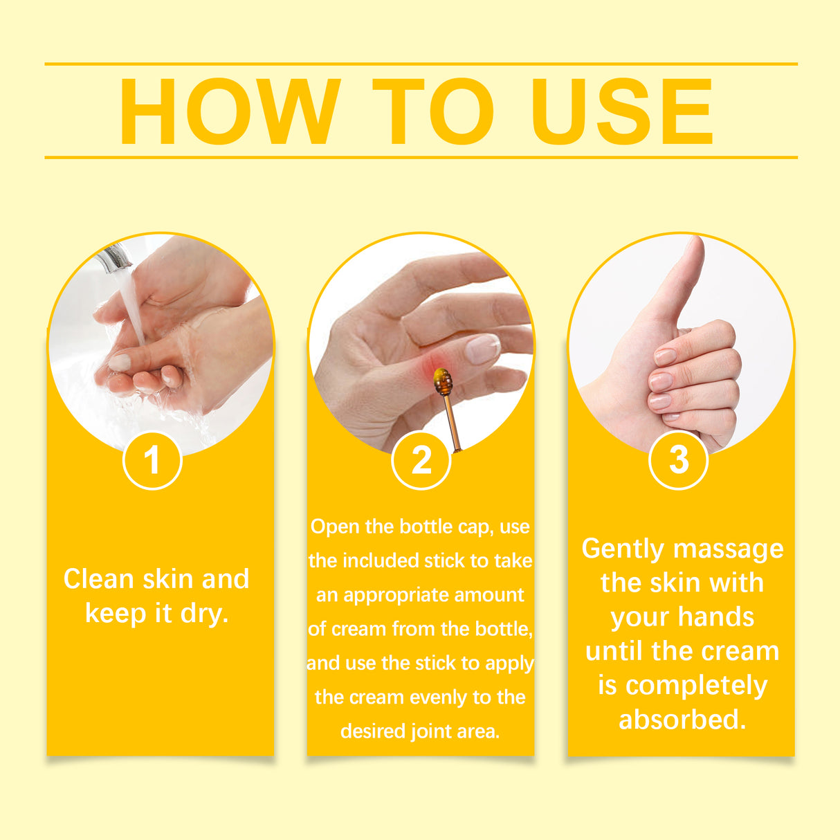 Ouhoe Bee Venom Bone And Joint Cream Repair Sore Joints Muscle Swelling Muscle Massage Gentle Joint Care - V.I.P Digital Presence