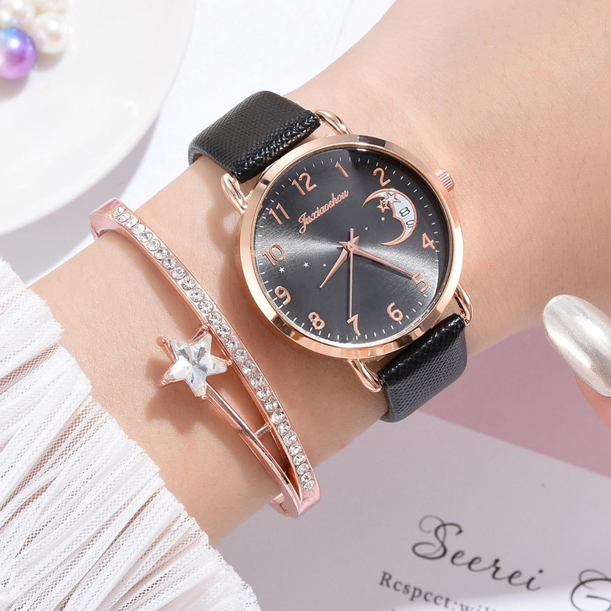 Women Watches Luxury Leather Band Watch Dress Clock Lady Wrist Watch - V.I.P Digital Presence