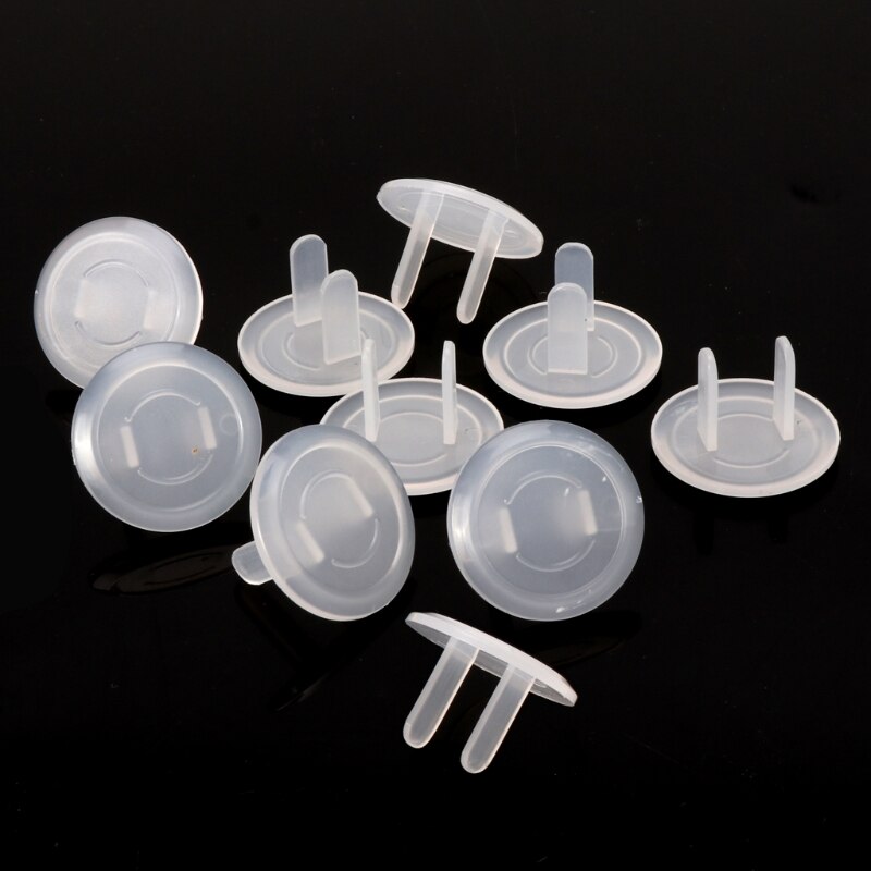 10pcs US Child Safety Electrical Outlet Cover Plugs for Power Socket Guard Baby Protection Anti Electric Shock Rotate Protector - V.I.P Digital Presence
