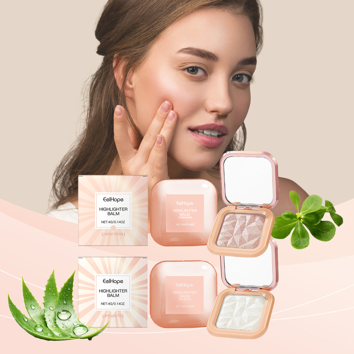 Quicksand High Disc Party Dance Makeup Brightening Face Shine 3d Contouring Highlights - V.I.P Digital Presence