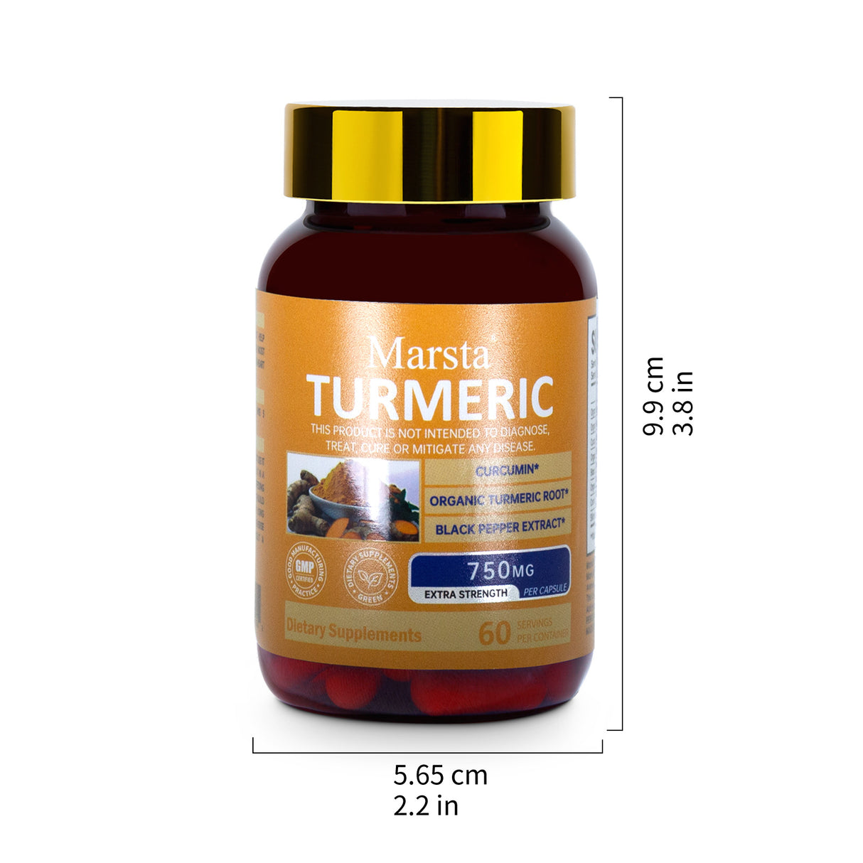 Curcumin Extract Capsules for Health Products - V.I.P Digital Presence