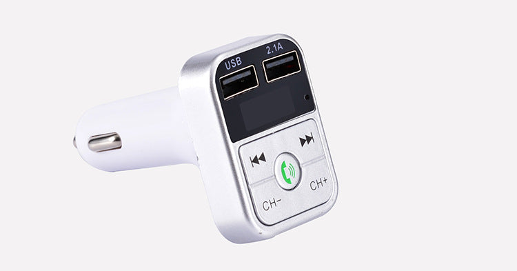 B2 Car MP3 Bluetooth Hands-Free Car Player FM Transmitter Car Charger Receiver - V.I.P Digital Presence