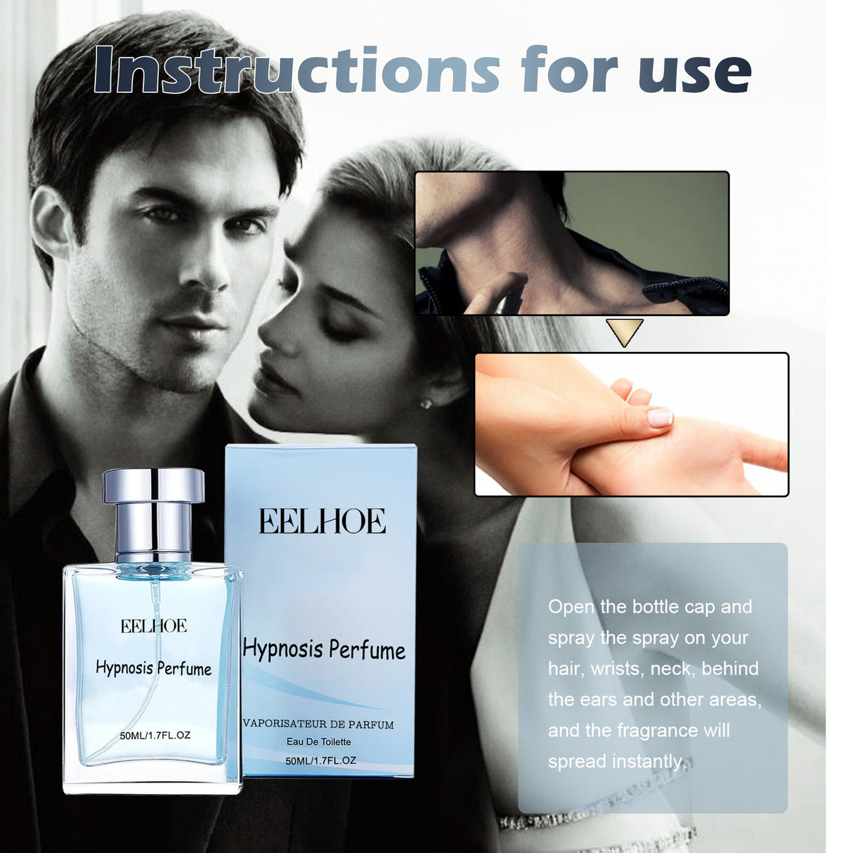 Men's Charm Perfume Natural Fresh Light Fragrance Deodorant Date Portable Atmosphere Perfume - V.I.P Digital Presence