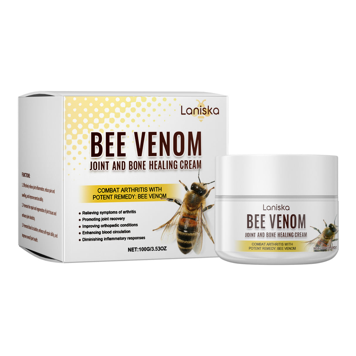 Bee Venom Joint Care Cream, Shoulder, Neck, Waist And Cervical Joint Massage Body Care Cream - V.I.P Digital Presence