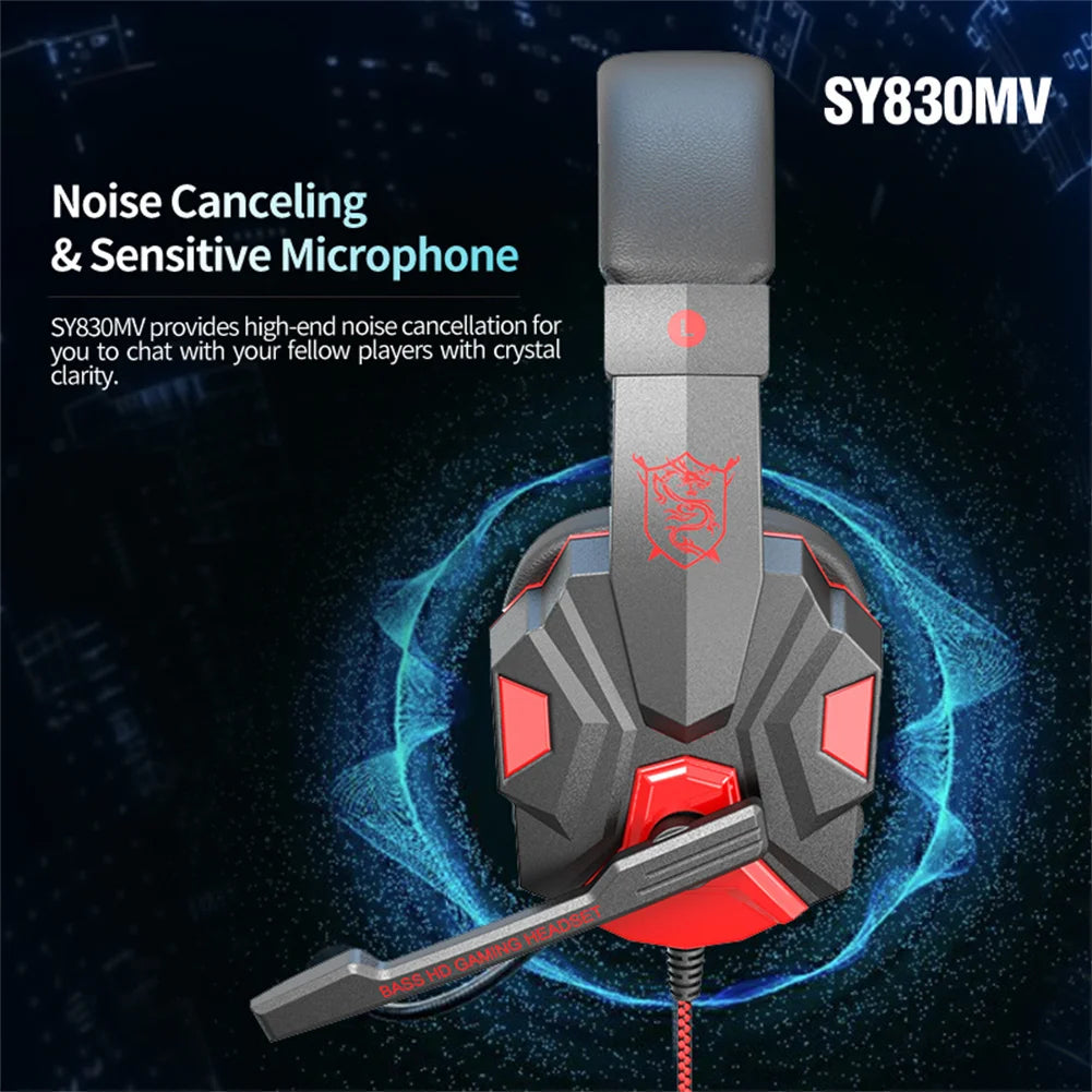 Earphones for wired laptops, dedicated earphones for gaming and esports, comfortable to wear, and head mounted gaming headphones - V.I.P Digital Presence