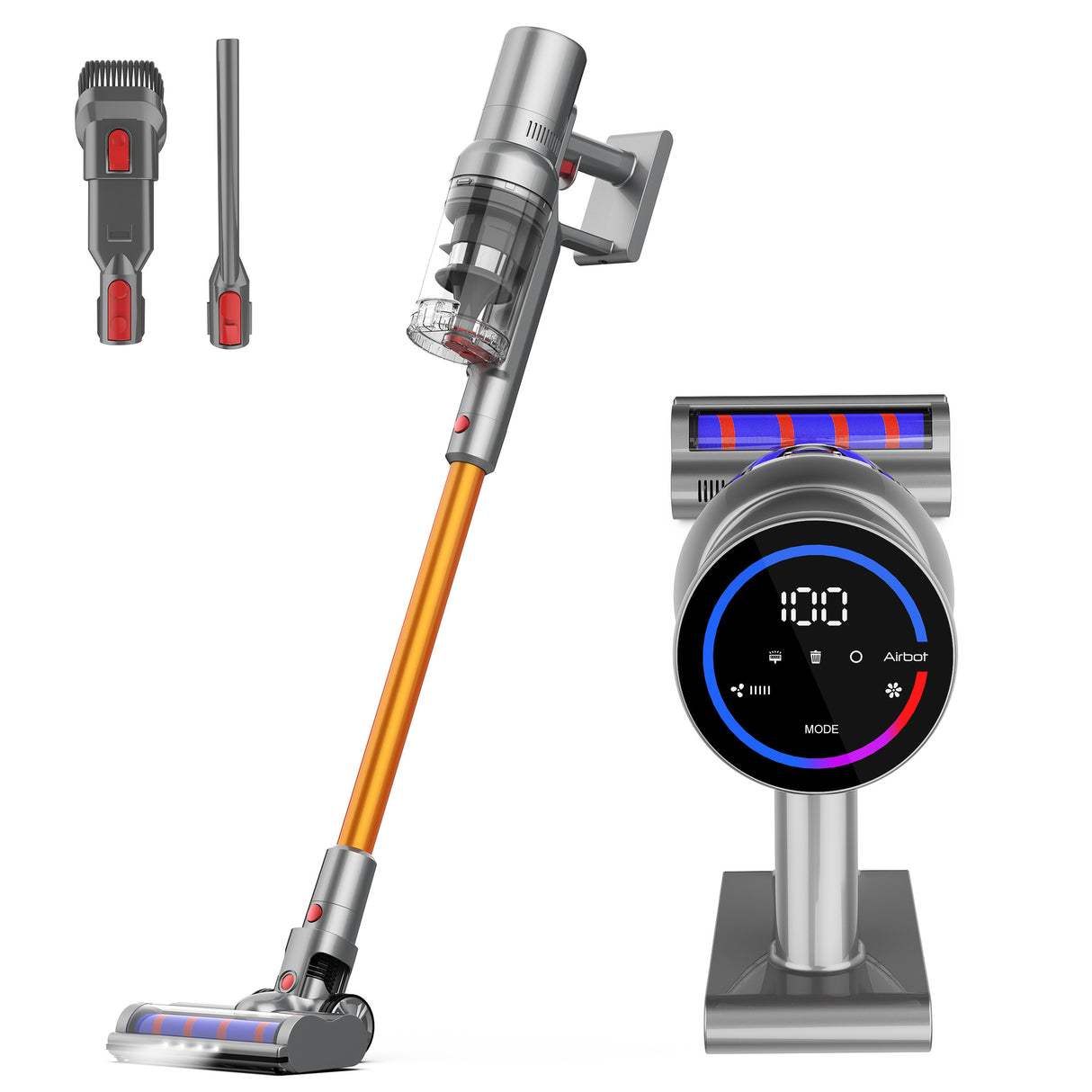 Intelligent high-power wireless vacuum cleaner handheld cordless vacuum cleaner charging household mite remover - V.I.P Digital Presence