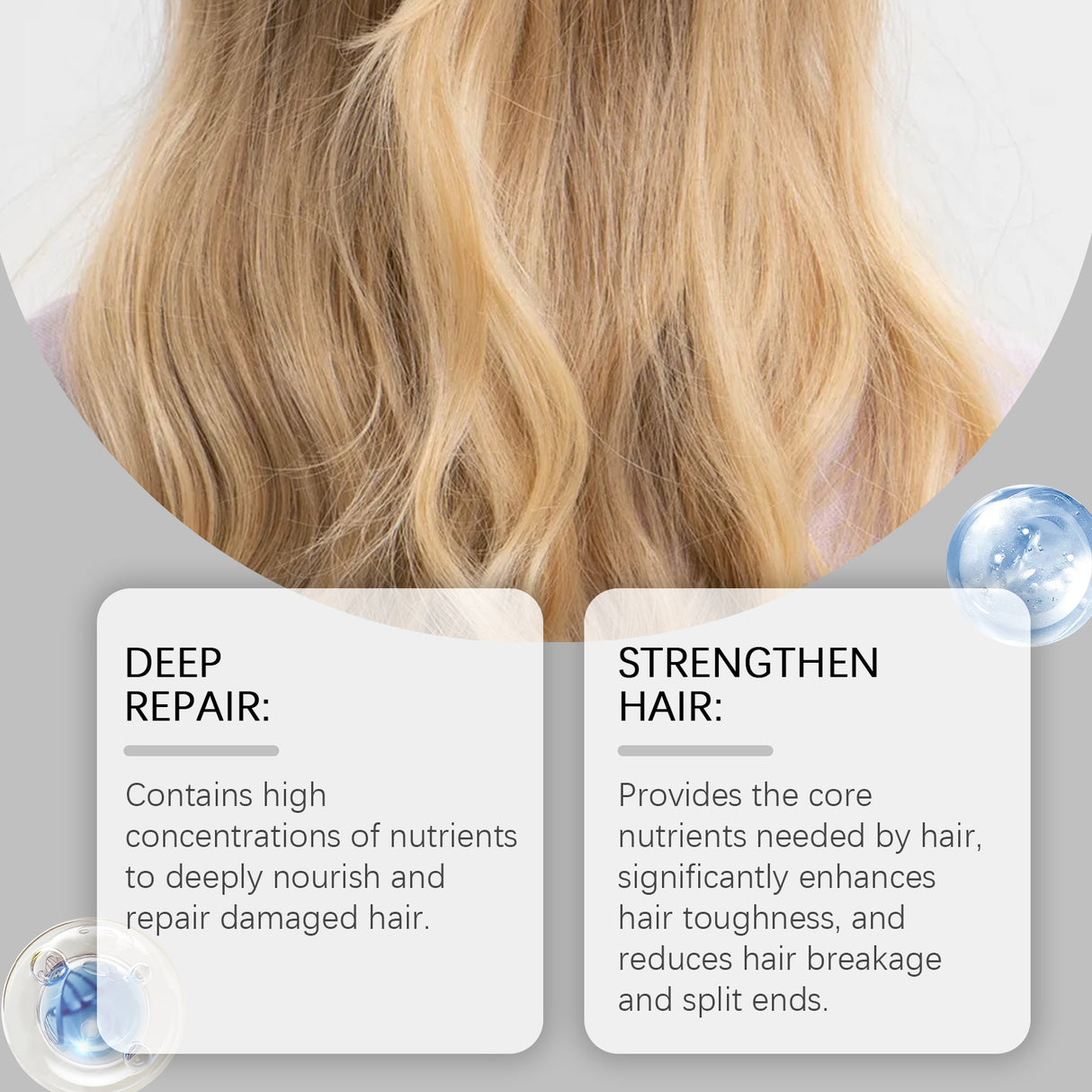 Repair Hair Mask Repair Hair Moisturizing Hair Clean Scalp Natural Fluffy Soft Gloss Hair Mask - V.I.P Digital Presence