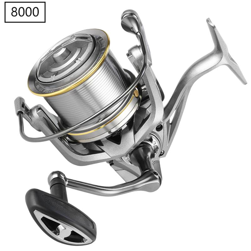 17+1BB 8000-14000 Series Aluminum Alloy Spool Fishing Reel, 4.8:1 Gear Ratio, Durable Long Casting for Baitcasting - V.I.P Digital Presence