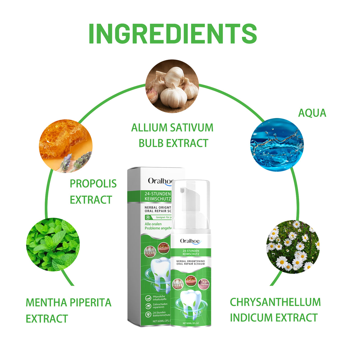 Herbal Oral Repair Foam, Deep Cleaning tartar Stone Fresh Breath Whitening teeth Oral mousse - V.I.P Digital Presence