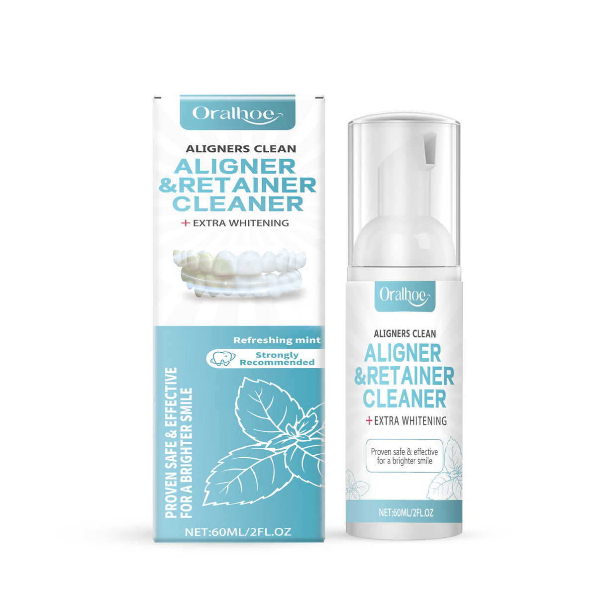 Braces Cleansing Mousse, Teeth And Mouth Fresher Corrector Gentle Cleansing Foam - V.I.P Digital Presence
