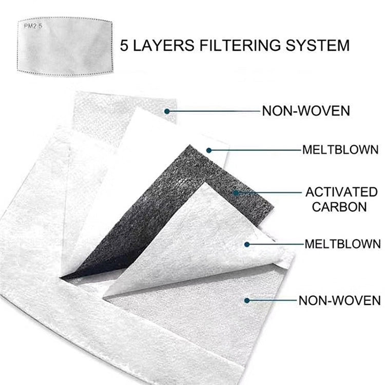 4pc Children Facemask + 8pc Filters Cartoon Kids Maske Face Cover - V.I.P Digital Presence