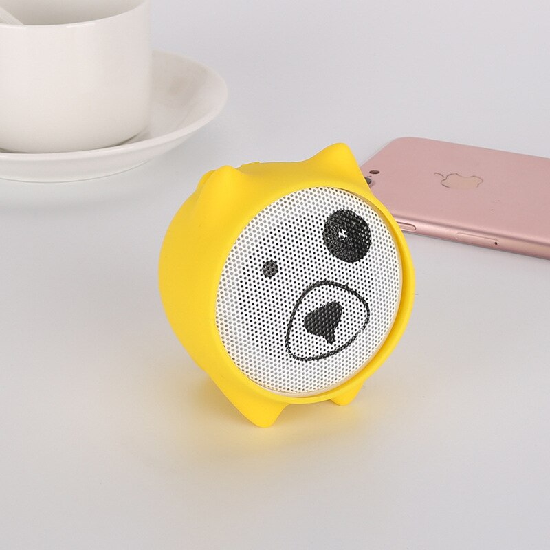 Creative new cartoon bluetooth speaker TWS couplet wireless hands-free call mini speaker - V.I.P Digital Presence