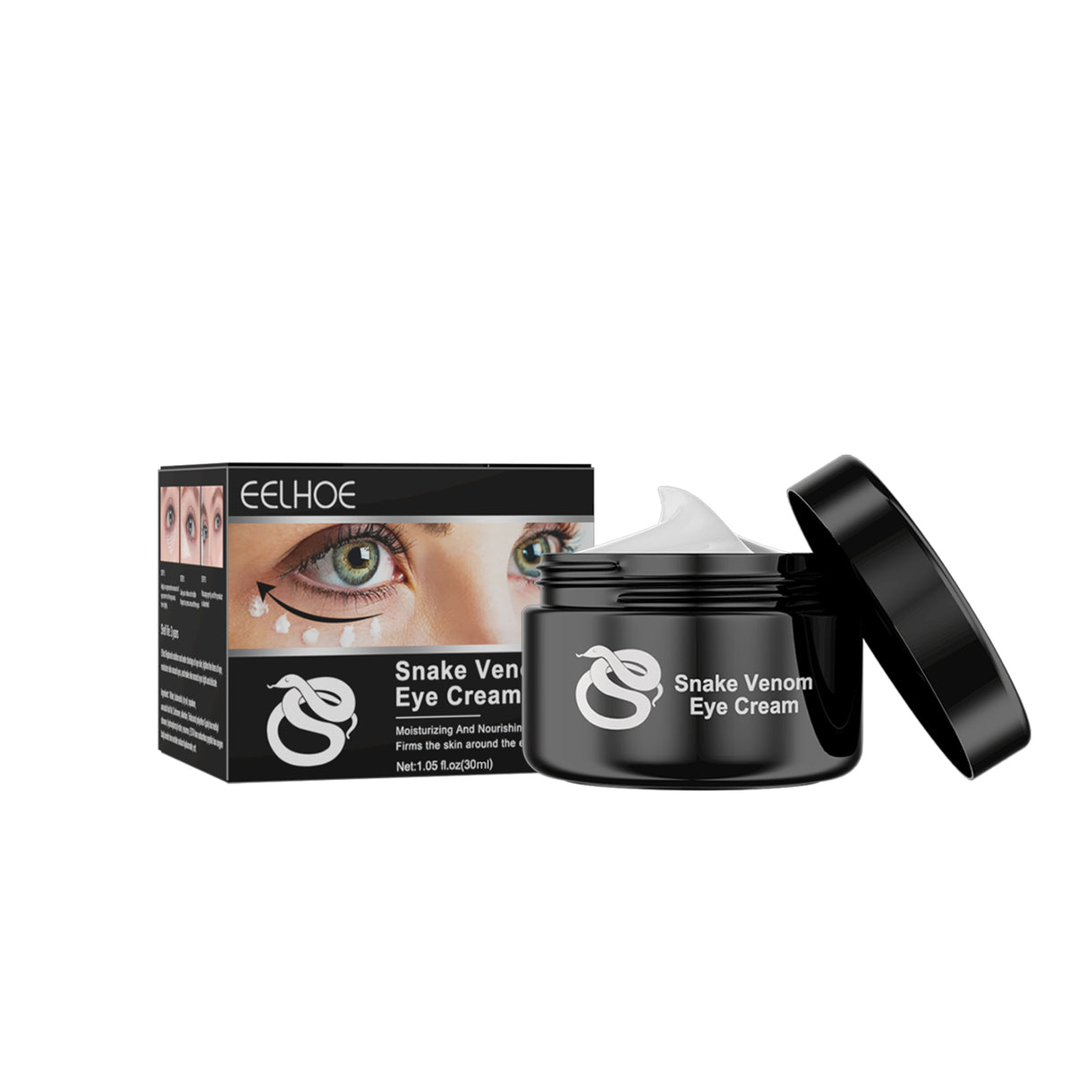 Snake Venom Eye Cream, Firming Eye Bags Hydrating And Reducing Fine Lines Eye Care Eye Cream - V.I.P Digital Presence