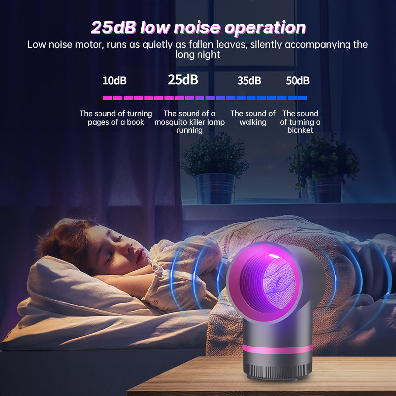 2025 Electric Mosquito Lamp, Outdoor Fly Catcher, USB-Powered, Portable Silent Insect Killer - V.I.P Digital Presence
